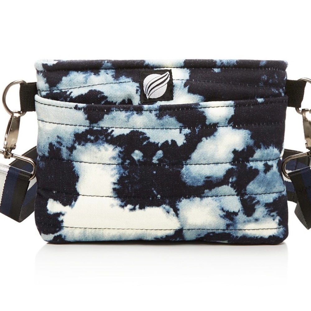 Think Rolyn Stylish Blue and White tye dye Women's Bag
